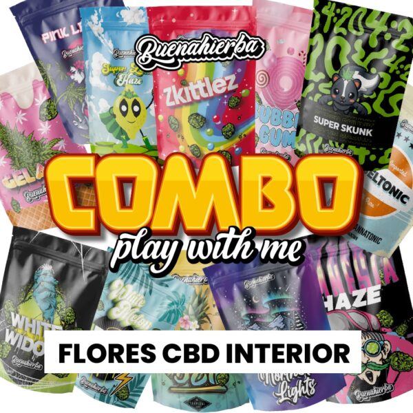 combo flores cbd de interior buenahierba
