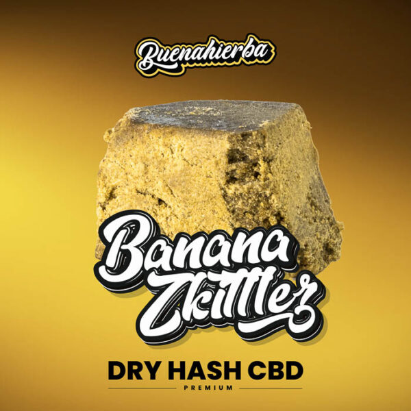 banana skittlez dry hash CBD