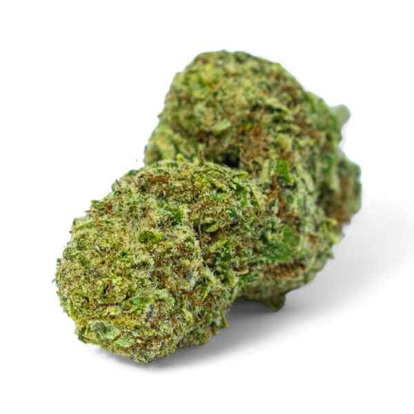 primer plano flores de CBD MAC