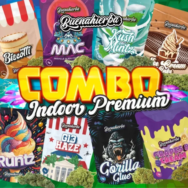 Combo CBD Premium de flores indoor