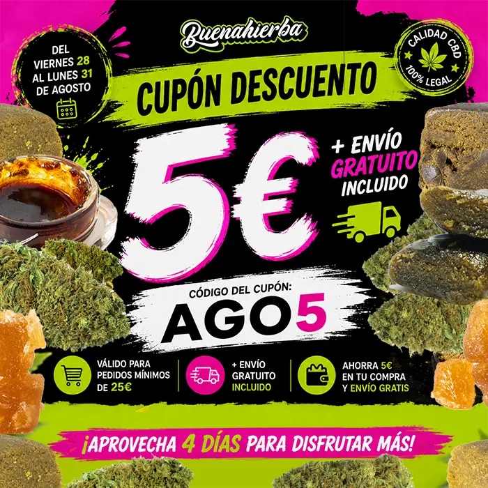 cupon descuento de 5 euros más envío gratis